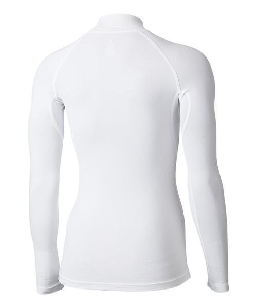 UNDER ARMOUR(アンダーアーマー)の「UAヒートギア コンプレッション ロングスリーブ モックネック シャツ(ゴルフ/レディース)(Tシャツ/カットソー・レディース・ホワイト・M/S/XL/L)」の6枚目の写真