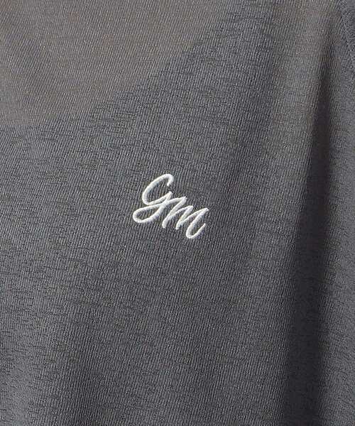 Cutie Blonde(キューティーブロンド)の「◆大人の抜け感コーデに ライン入りシアートップス(Tシャツ/カットソー・レディース・チャコールグレー/ホワイト系/グリーン系・04/03/02)」の11枚目の写真