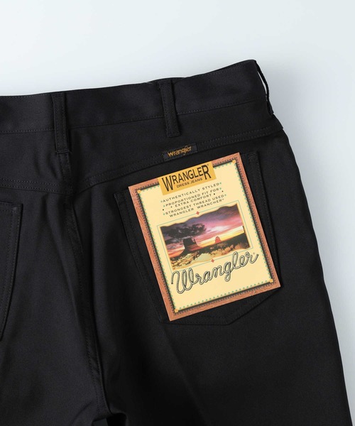 Wrangler(ラングラー)の「【Wrangler】WRANCHERDRESS フレアシルエットパンツ スラックス(スラックス・メンズ・ブラック・M/L/XL)」の6枚目の写真