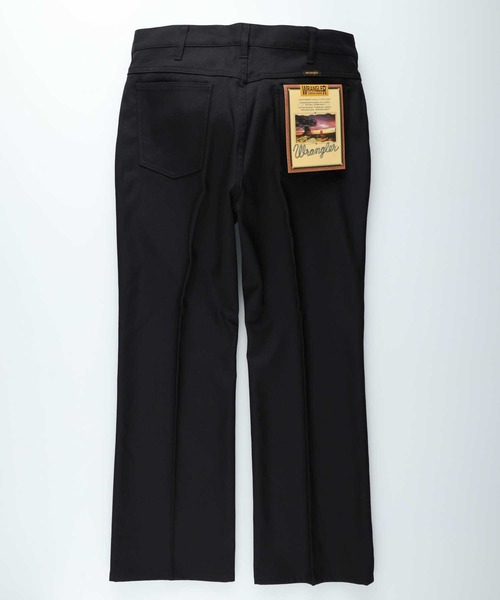 Wrangler(ラングラー)の「【Wrangler】WRANCHERDRESS フレアシルエットパンツ スラックス(スラックス・メンズ・ブラック・M/L/XL)」の3枚目の写真