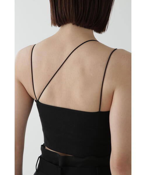JILL STUART(ジルスチュアート)の「◆クロップドカップ付きインナー(キャミソール・レディース・ホワイト/ブラック・MEDIUM/SMALL)」の11枚目の写真