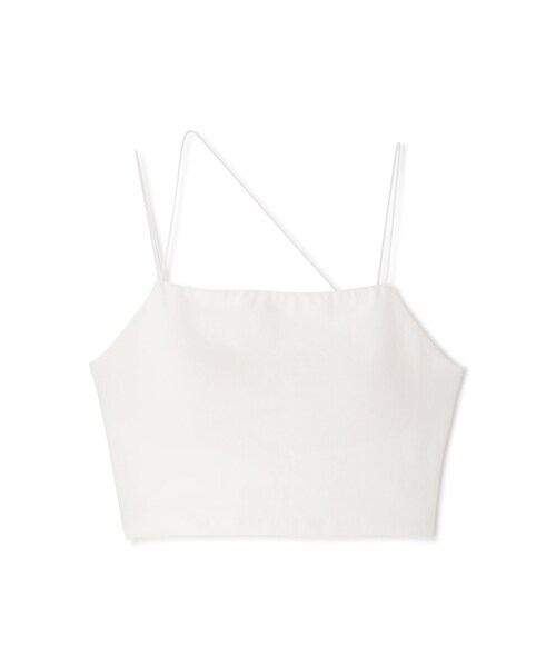 JILL STUART(ジルスチュアート)の「◆クロップドカップ付きインナー(キャミソール・レディース・ホワイト/ブラック・MEDIUM/SMALL)」の13枚目の写真