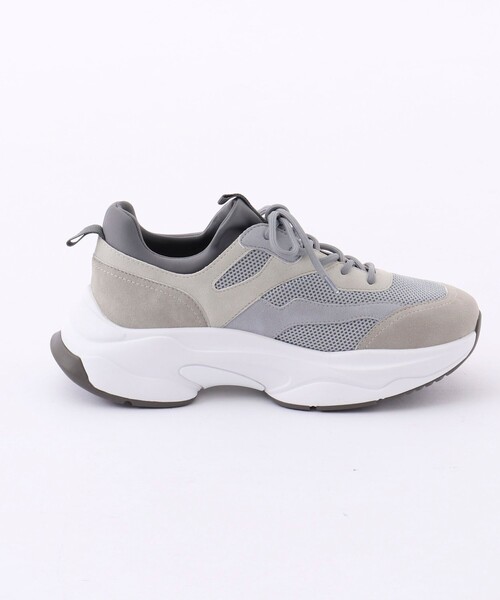 NOLLEY’S（ノーリーズ）の「ビブラムソールスニーカー（スニーカー・レディース・グレー/ベージュ・37/38/36）」の6枚目の写真