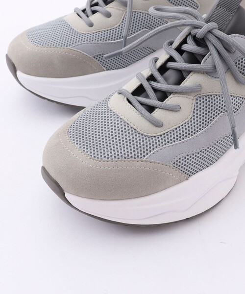 NOLLEY’S（ノーリーズ）の「ビブラムソールスニーカー（スニーカー・レディース・グレー/ベージュ・37/38/36）」の9枚目の写真