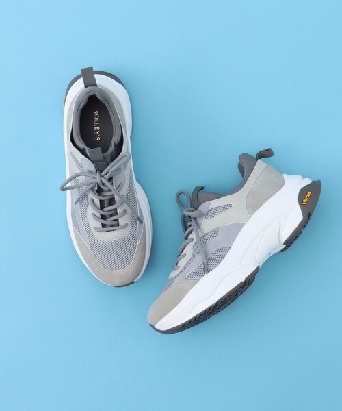 NOLLEY’S（ノーリーズ）の「ビブラムソールスニーカー（スニーカー・レディース・グレー/ベージュ・37/38/36）」の15枚目の写真