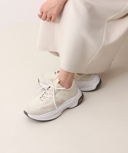 NOLLEY’S（ノーリーズ）の「ビブラムソールスニーカー（スニーカー・レディース・グレー/ベージュ・37/38/36）」の19枚目の写真