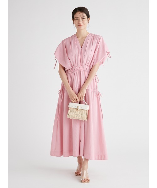 CELFORD セルフォード ワンピース ノースリーブ グラデーション ピンク DRESS TIME | セルフォード | CELFORD Official Brand Site