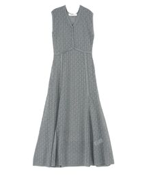 LAGUNAMOON | レース編みパイピングニットワンピース(ワンピース)