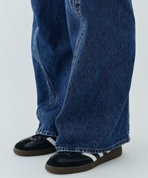 NVRFRGT デニム　STUDIOUS別注 NVRFRGT/ネヴァーフォーゲット】STUDIOUS別注 3D TWISTED WIDE LEG