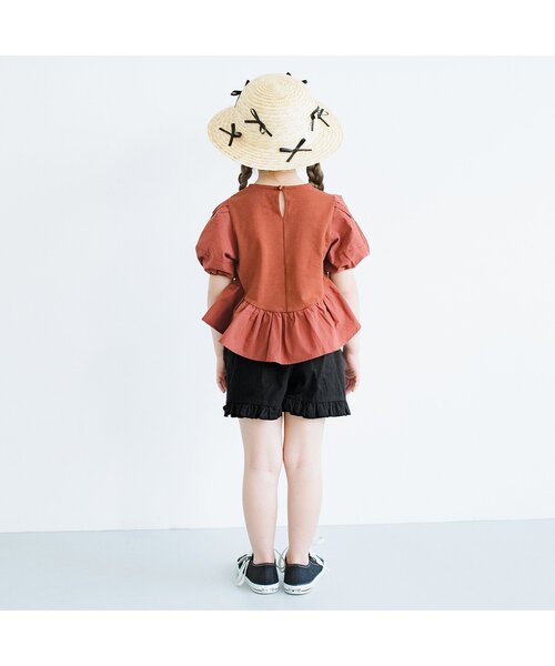 エレガント【AMI PARIS】ゴーデショートパンツ フリル裾 フリルミニスカショーパン（ショートパンツ）｜eimy istoire