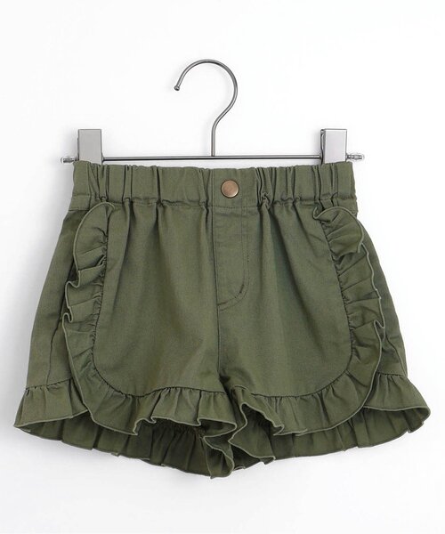 p.premier(ピードットプルミエ)の「フリルショートパンツ(その他パンツ・キッズ・レッド/カーキ/チャコール・110/120/80/130/140/90/100)」の21枚目の写真