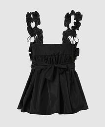 CECILIE BAHNSEN（セシリー バンセン）の「STRAP PEPLUM TOP