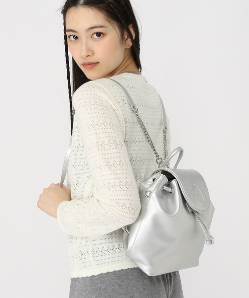 ALICE MARTHA（アリスマシャ）の「ALICE MARTHA／BENY（ミニリュック）（バックパック/リュック・レディース・ブラック/アイボリー/グレー・0）」の5枚目の写真