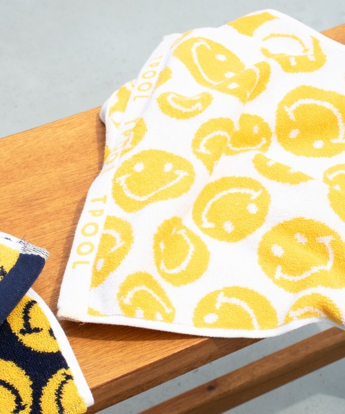 TPOOL/トゥプール〉FACE TOWEL SMILE FACE/今治フェイスタオル（タオル