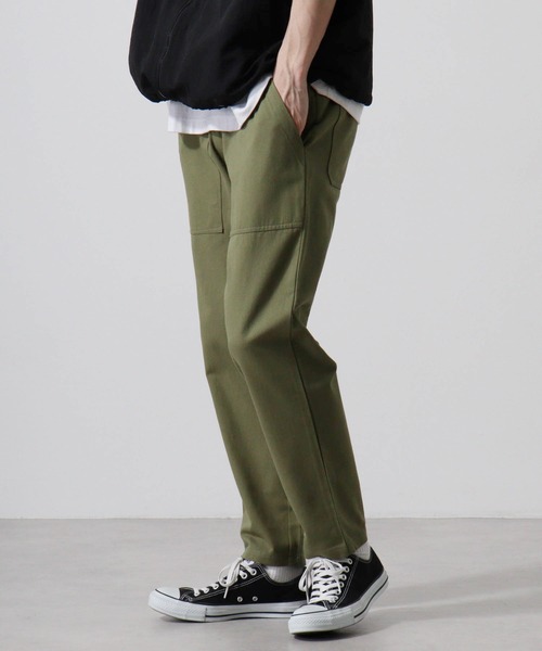 MONT KEMMEL(モンケメル)の「MONT KEMMEL COTTON TWILL CHEFF PANTS(その他パンツ・メンズ・ベージュ/カーキ・36)」の4枚目の写真