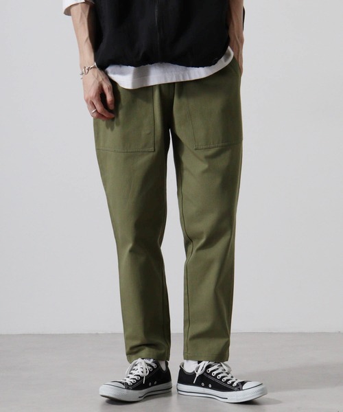 MONT KEMMEL(モンケメル)の「MONT KEMMEL COTTON TWILL CHEFF PANTS(その他パンツ・メンズ・ベージュ/カーキ・36)」の3枚目の写真