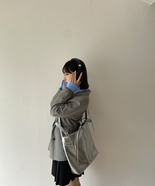 くたっとワンハンドルスクエアトート【RL】（トートバッグ）｜RiLi（リリ）