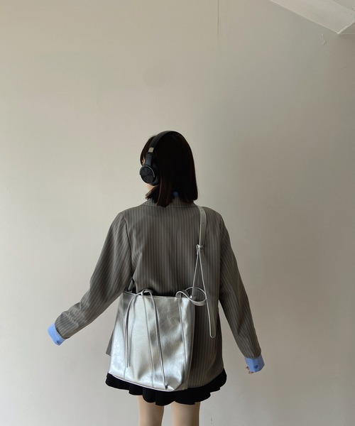 くたっとワンハンドルスクエアトート【RL】（トートバッグ）｜RiLi（リリ）