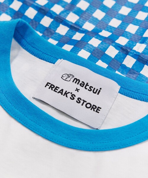 FREAK'S STORE(フリークスストア)の「matsui×FREAK'S STORE/マツイ×フリークスストア 別注 「Pixel&dog1」 ワンポイント クルーネック半袖 ハートリンガーTシャツ(Tシャツ/カットソー・レディース・ブルー/レッド/イエロー・フリ-)」の14枚目の写真