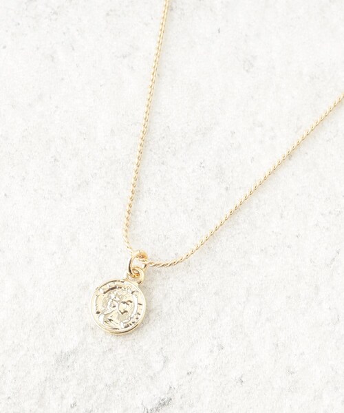 OPAQUE.CLIP（オペークドットクリップ）の「◆2連ビーズネックレス（ネックレス・レディース・ホワイト/ダークグリーン/オレンジ・00）」の5枚目の写真