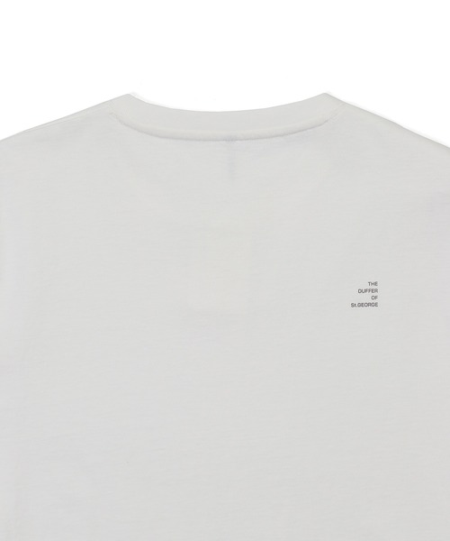 The DUFFER of ST.GEORGE（ザダファーオブセントジョージ）の「8oz HEAVY WEIGHT BASIC SIZE HENLEY TEE：8オンス ヘビーウェイト ベーシックサイズ ヘンリーネックTシャツ（Tシャツ/カットソー・メンズ・ブルーグレー/グレイッシュベージュ/スミクロ/オフホワイト・X-LARGE/LARGE/MEDIUM/SMALL/XX-LARGE）」の20枚目の写真