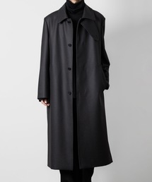 VEIN  | ウール ダブルメルトン マキシコート / WO DOUBLE MELTON MAXI COAT(ステンカラーコート)