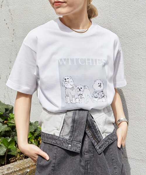 Firsthand（ファーストハンド）の「Firsthand/ファーストハンド オーガニックコットンアニマルプリントTシャツ / フロントデザインTシャツ / 半袖TEE（Tシャツ/カットソー・レディース・ホワイト/その他/グレー・ONE SIZE）」の22枚目の写真