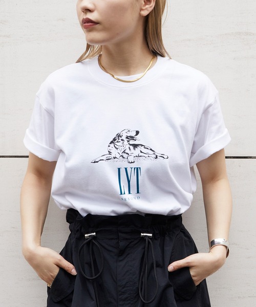 Firsthand（ファーストハンド）の「Firsthand/ファーストハンド オーガニックコットンアニマルプリントTシャツ / フロントデザインTシャツ / 半袖TEE（Tシャツ/カットソー・レディース・ホワイト/その他/グレー・ONE SIZE）」の13枚目の写真