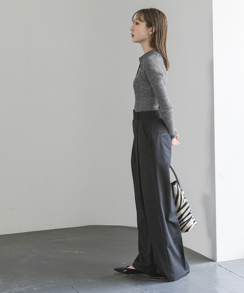 Noble（ノーブル）の「《追加》アルパカミックスシアーポロ