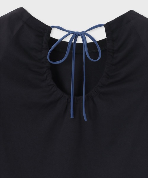 Paul Smith(ポールスミス)の「ウィメンズ ウーブン コンビ カットソー / 245103 J262(Tシャツ/カットソー・レディース・ホワイト/ブラック・MEDIUM)」の10枚目の写真