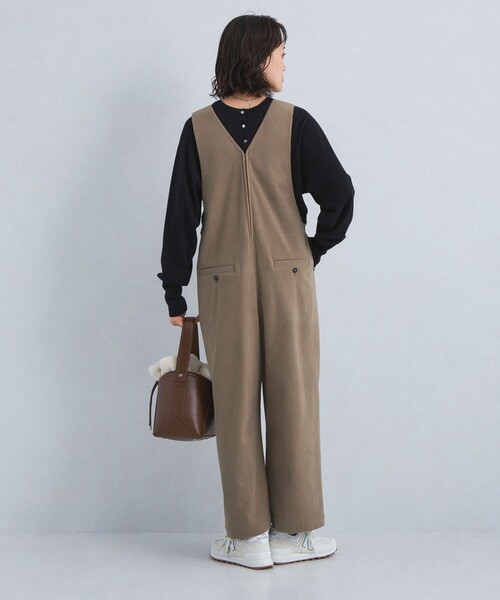 green label relaxing（グリーンレーベルリラクシング）の「EVERY エブリィ ニット クルーネック 2WAY カーディガン -ウォッシャブル-（カーディガン/ボレロ・レディース・グレー/ブラック/ライトブルー/ダークブラウン/レッド/ダークグレー/ロイヤルブルー・FREE）」の14枚目の写真