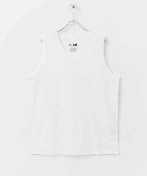 URBAN RESEARCH DOORS(アーバンリサーチドアーズ)の「トリコットタンクトップ(タンクトップ・メンズ・ブラック/ホワイト/グレー・MEDIUM/LARGE)」の9枚目の写真