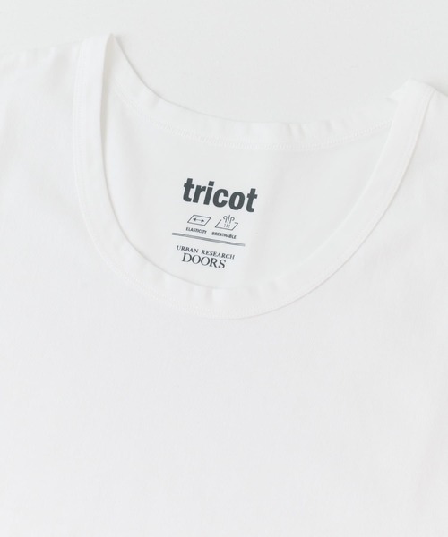 URBAN RESEARCH DOORS(アーバンリサーチドアーズ)の「トリコットタンクトップ(タンクトップ・メンズ・ブラック/ホワイト/グレー・MEDIUM/LARGE)」の6枚目の写真