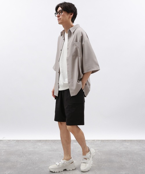 LAKOLE(ラコレ)の「吸水速乾ドットドライ4WAYショーツ / 129928(その他パンツ・メンズ・ブラック/セージグリーン/ネイビー・MEDIUM/LARGE/X-LARGE)」の5枚目の写真