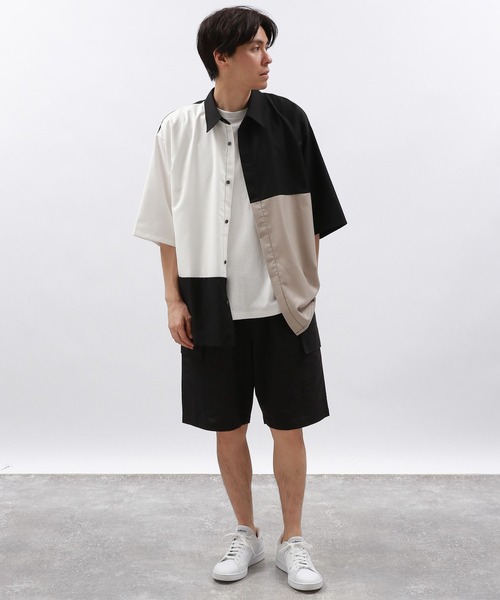 LAKOLE(ラコレ)の「吸水速乾ドットドライ4WAYショーツ / 129928(その他パンツ・メンズ・ブラック/セージグリーン/ネイビー・MEDIUM/LARGE/X-LARGE)」の6枚目の写真