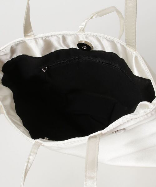 WEGO(ウィゴー)の「WEGO/サテンミニバッグ(ハンドバッグ・レディース・ブルー/アイボリー/ピンク・FREE)」の20枚目の写真