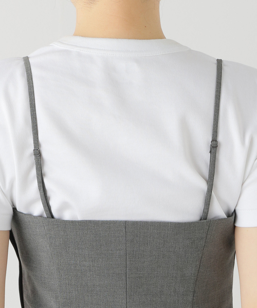 plage（プラージュ）の「calla lily ビスチェ (gray)（ベスト・レディース・グレー・34）」の7枚目の写真