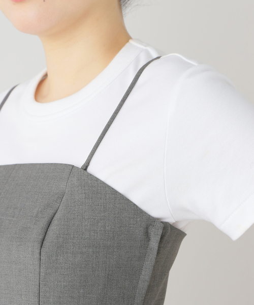 plage（プラージュ）の「calla lily ビスチェ (gray)（ベスト・レディース・グレー・34）」の9枚目の写真