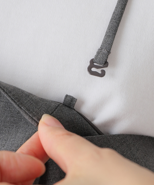 plage（プラージュ）の「calla lily ビスチェ (gray)（ベスト・レディース・グレー・34）」の11枚目の写真