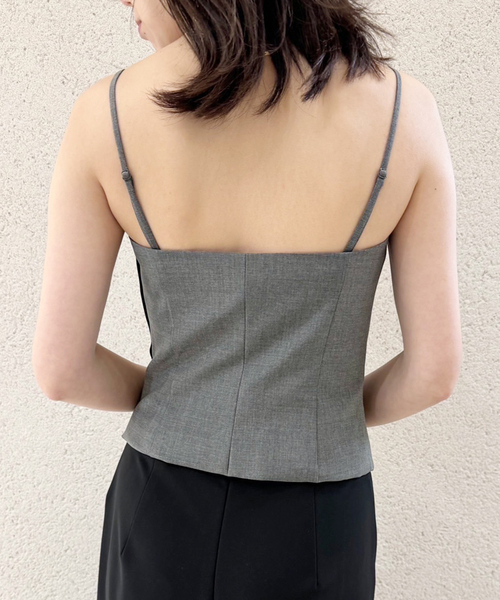 plage（プラージュ）の「calla lily ビスチェ (gray)（ベスト・レディース・グレー・34）」の19枚目の写真