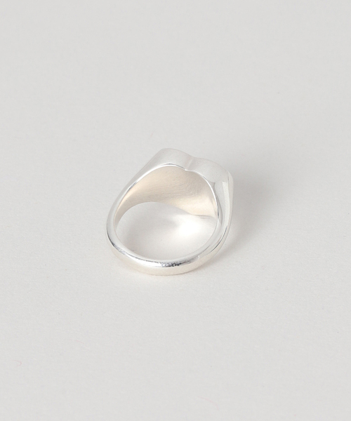 SLOBE IENA（スローブイエナ）の「plume ハートリング（リング・レディース・シルバー・3）」の8枚目の写真