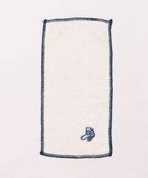 Burner（バーナー）の「【SMALL STONE】リネン混　ワンポイント　ハンカチ（ハンカチ/ハンドタオル）」