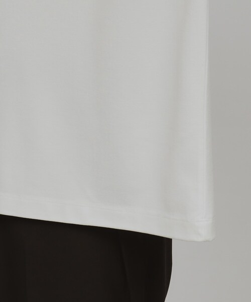 tk.TAKEO KIKUCHI(ティーケータケオキクチ)の「◆ナンバリングペイストTシャツ(Tシャツ/カットソー・メンズ・オフホワイト/ブラック・03/02)」の11枚目の写真