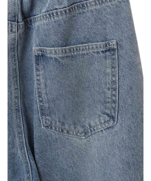 earth music&ecology（アースミュージックアンドエコロジー）の「タックホックデニムパンツ（デニムパンツ・レディース・ブラック/ライトインディゴブルー/ライトグレー・S/M）」の14枚目の写真