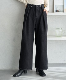 earth music&ecology | タックホックデニムパンツ(デニムパンツ)