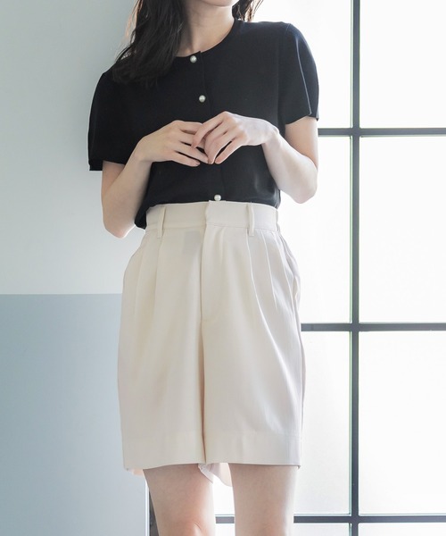 ★新品未使用★CITYSHOP タックハーフパンツ ☆新品未使用☆CITYSHOP タックハーフパンツ - メルカリ