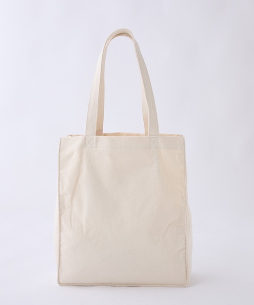 one after another NICE CLAUP（ワンアフターアナザーナイスクラップ）の「【plume】リボン付きキャンバストートバッグ（トートバッグ・レディース・ブラック/ピンク/アイボリー・FREE）」の16枚目の写真