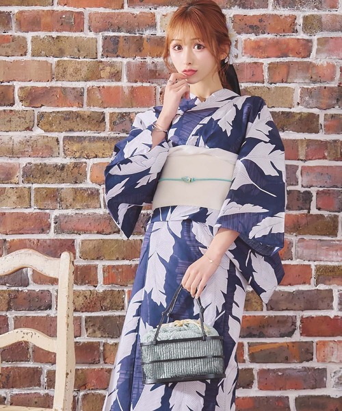 Retica（レティカ）の「浴衣 バッグ フラワー刺繍巾着 かごバッグ かわいい （かごバッグ・レディース・ピンク/ミント/レッド/パープル・FREE）」の17枚目の写真
