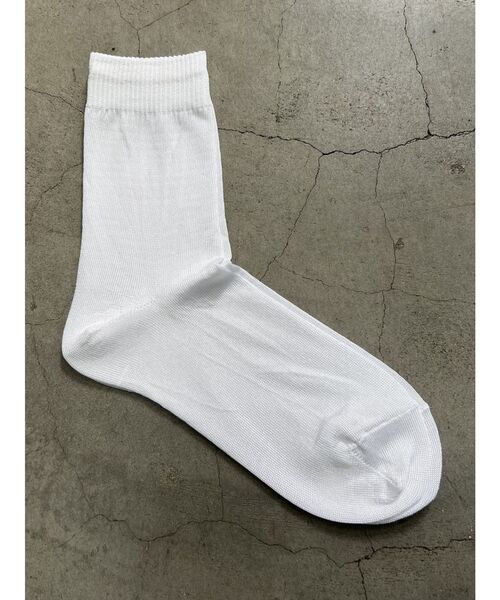 EMODA（エモダ）の「グロスジャージーソックス（ソックス/靴下・レディース・ブラック/ホワイト・FREE）」の5枚目の写真