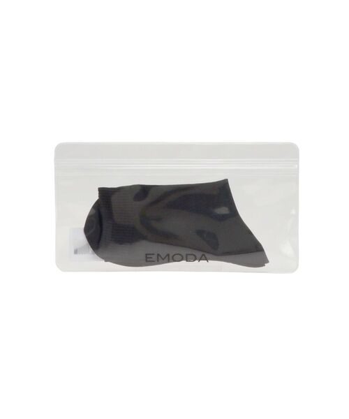 EMODA（エモダ）の「グロスジャージーソックス（ソックス/靴下・レディース・ブラック/ホワイト・FREE）」の13枚目の写真